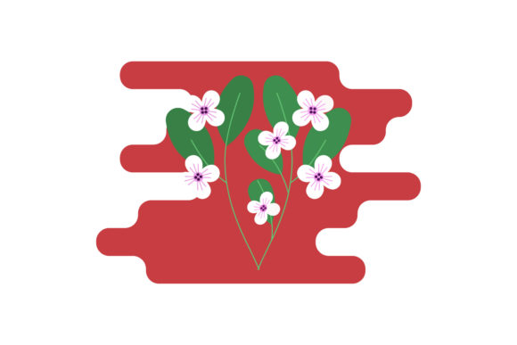 Beauty Flowers Icon Cutes Graphics and Illustrations