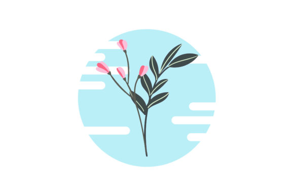 Florals Icon Flowers Graphics and Illustrations Review