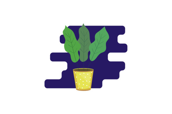 Flowers and the Pot Illustrations: Graphics for Boutique Branding