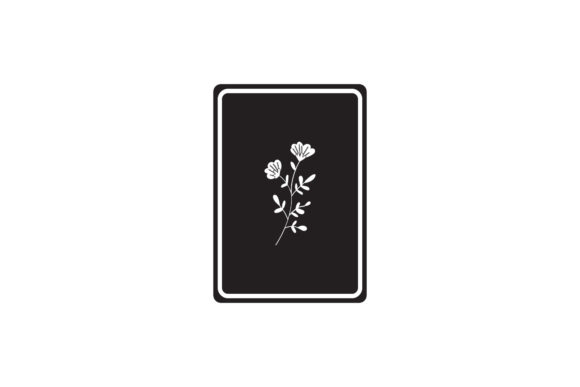 Flowers Card Vector White Line Styles Review