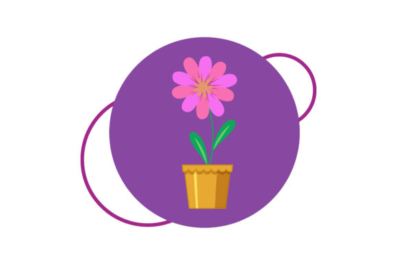Flowers Flora Icon Graphics and Illustrations for Crafters