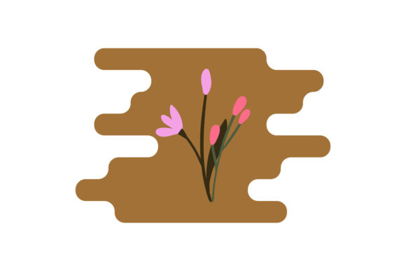 Flowers Illustration Art: Essential Graphics and Illustrations for Crafters