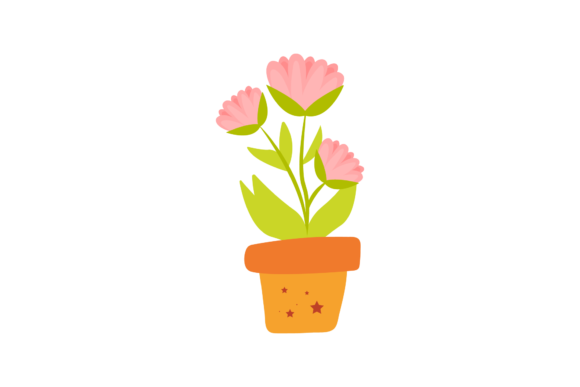 Flowers Summer Design Graphics and Illustrations