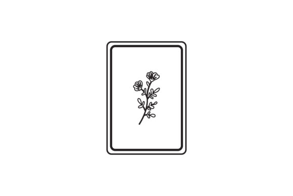 Flowers Vector Icon Line Style Graphics and Illustrations