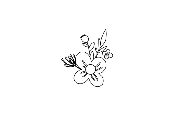 Spring Flowers Design Line Style Review